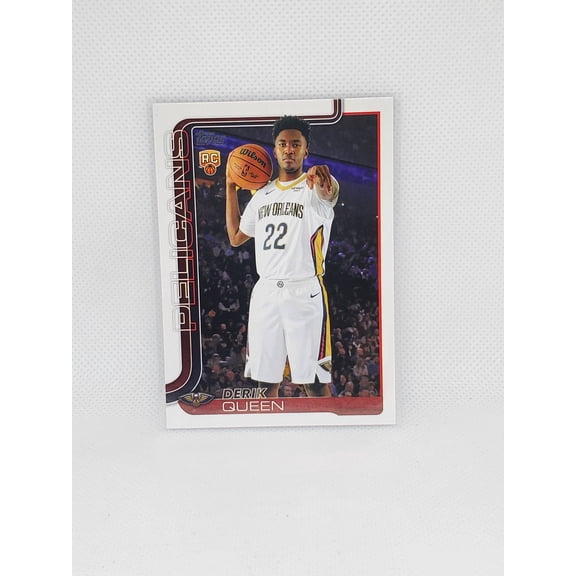 2025 Topps Flagship Basketball Derik Queen #213 RC
