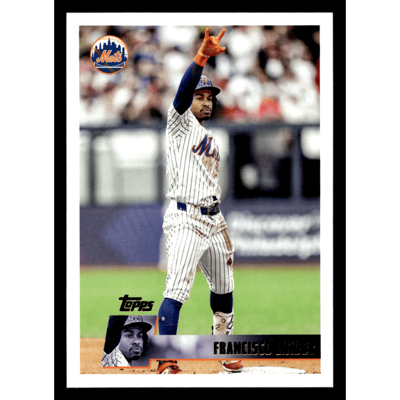 2025 Topps Francisco Lindor #128 New York Mets MLB Baseball Trading Card