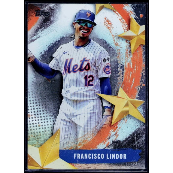 2025 Topps Stars Of MLB Francisco Lindor New York Mets #SMLB-11 Baseball Card