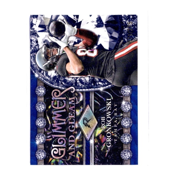 2025 Topps Glimmers and Gleam Rob Gronkowski Tampa Bay Buccaneers #GG-19 Football Card