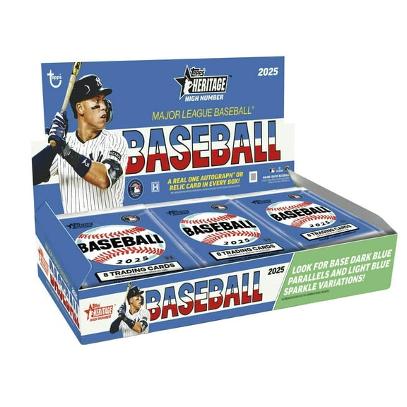 2025 Topps Heritage High Number Baseball Hobby Box