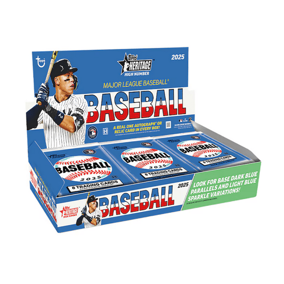 2025 Topps Heritage High Number Hobby Box
