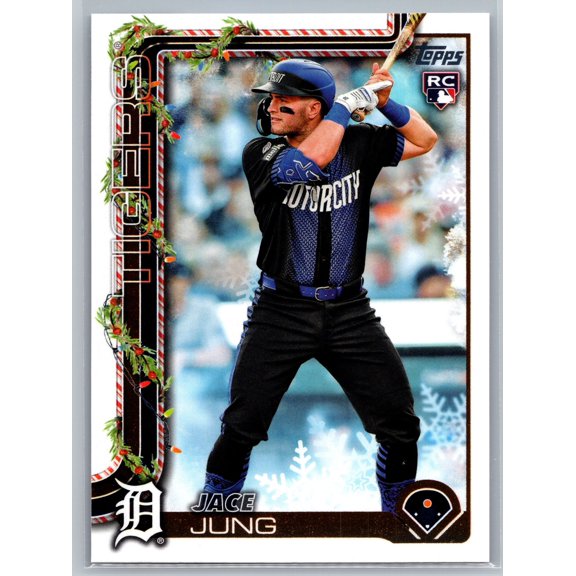 2025 Topps Holiday Jace Jung #H136 RC