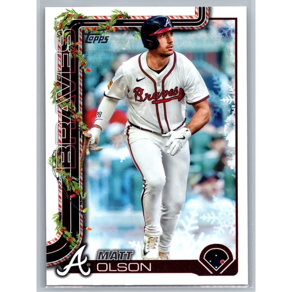 2025 Topps Holiday Matt Olson #H15