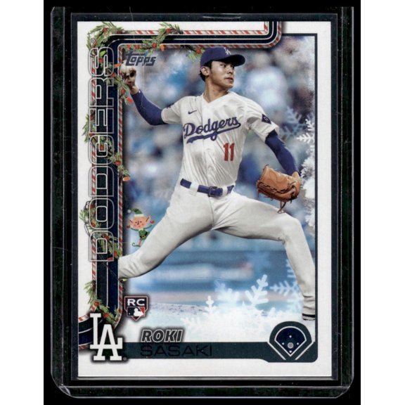 2025 Topps Holiday Roki Sasaki #HE-25 RC