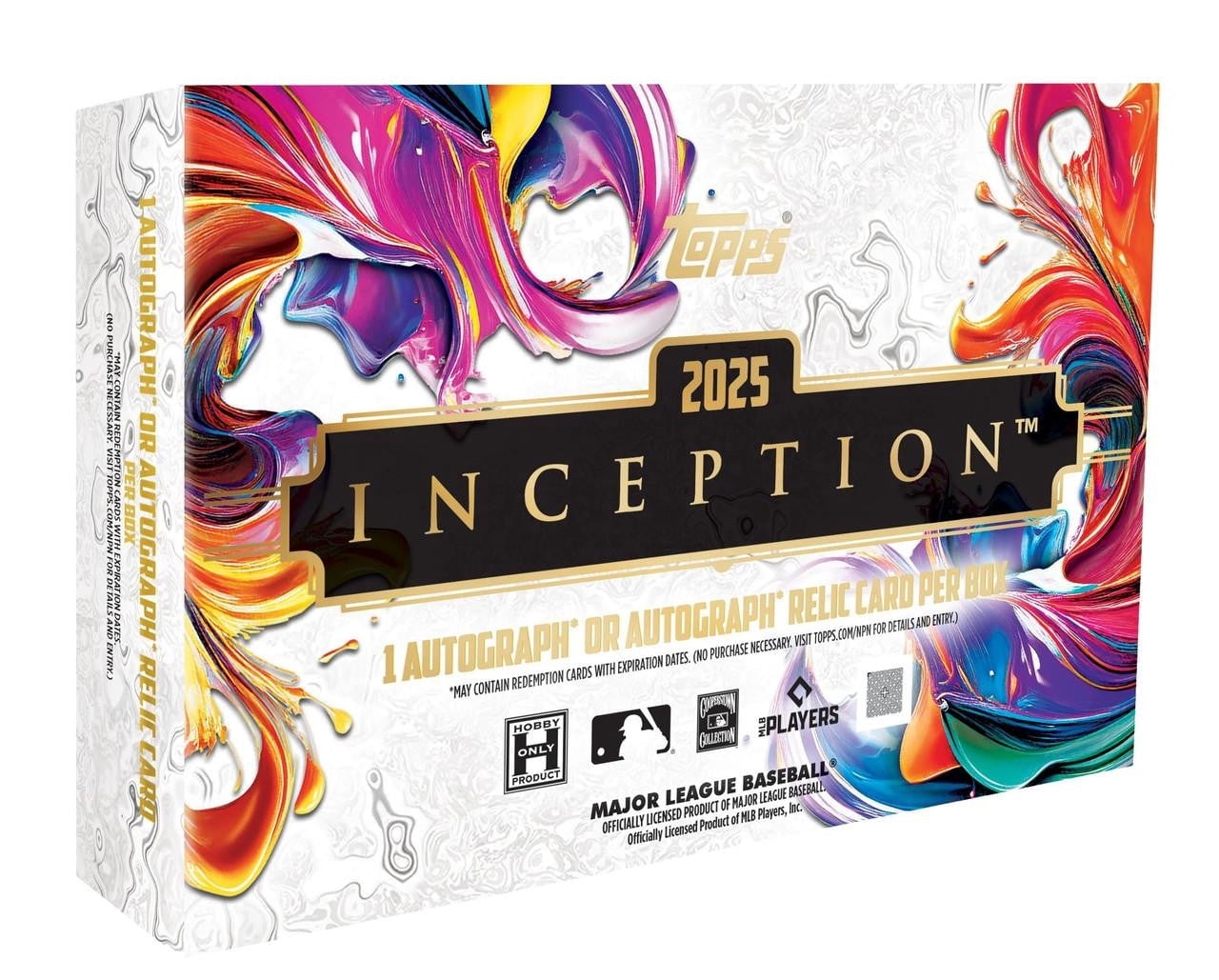 MLB 2025 Topps Inception Baseball Hobby Box 1 Box English