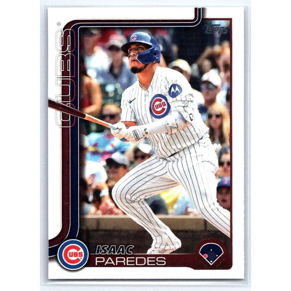 Near Mint 2025 Topps #138 Isaac Paredes Chicago Cubs Baseball Card