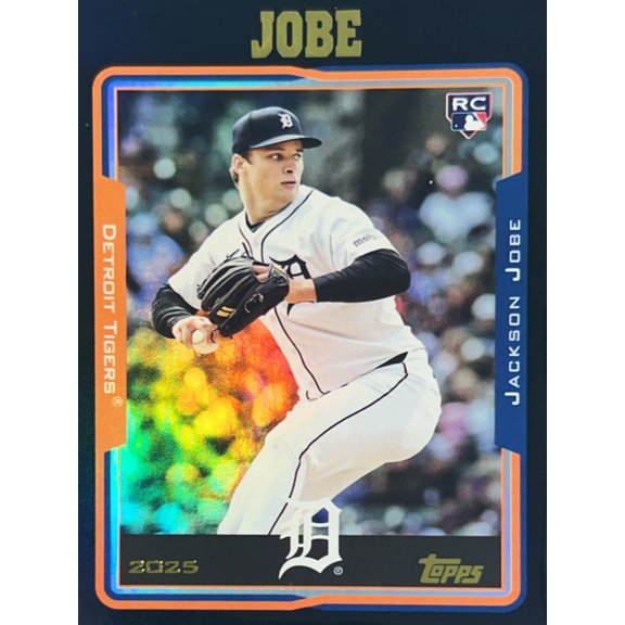 2025 Topps Jackson Jobe #265 Rainbow Foil RC