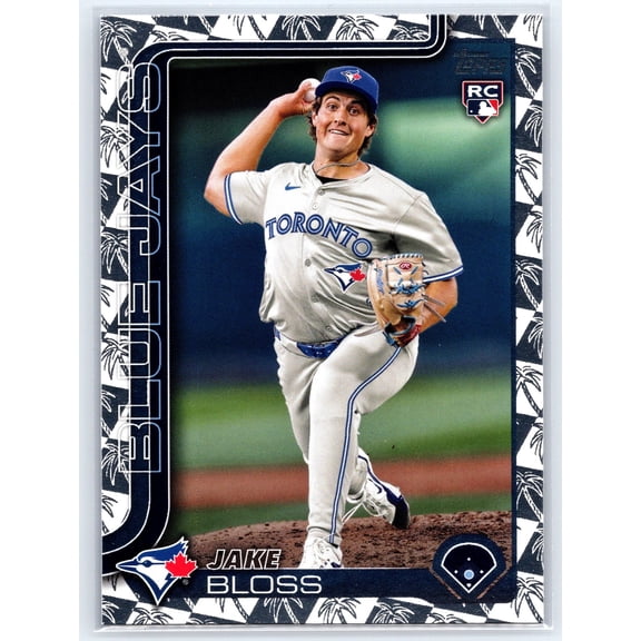 2025 Topps Jake Bloss #63 Spring Training Toronto Blue Jays Baseball Card