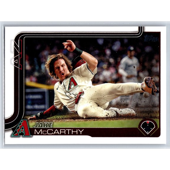 2025 Topps Jake McCarthy Arizona Diamondbacks #243 Baseball Card