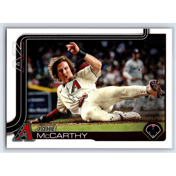 2025 Topps Jake McCarthy Arizona Diamondbacks #243 Baseball Card