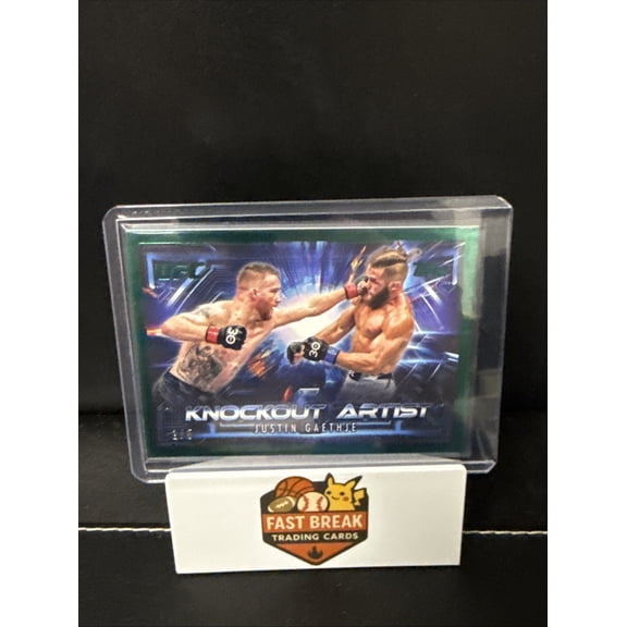2025 Topps Knockout Artist Justin Gaethje KA-20 UFC MMA Card