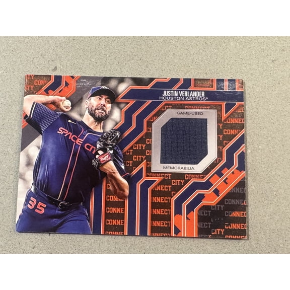 2025 Topps Justin Verlander #CC-JV Relic Card