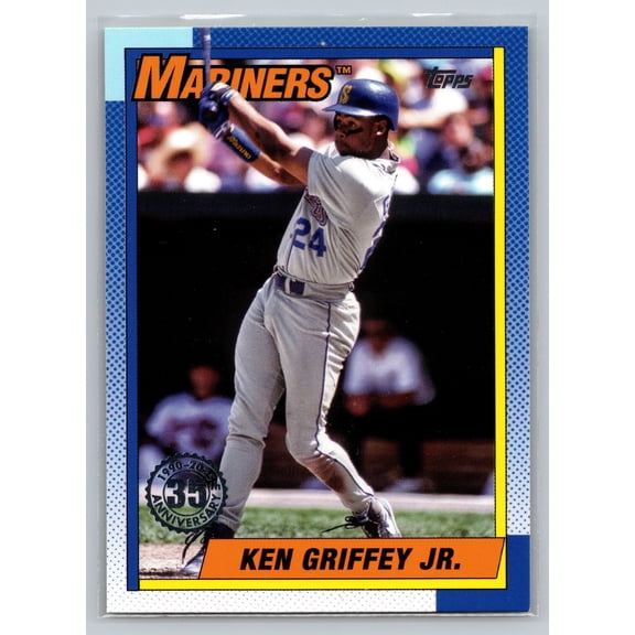 2025 Topps Ken Griffey Jr. #T90-76 1990 Topps Baseball 35th Anniversary (Series One)