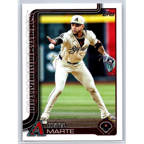 2025 Topps Ketel Marte Arizona Diamondbacks #128 Baseball Card