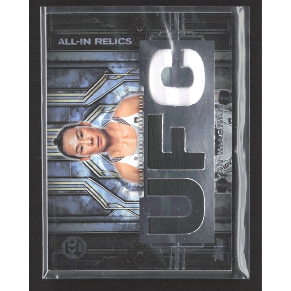 2025 Topps Knockout UFC All-In Relics Yan Xiaonan #AIR-YX UFC Logo Patch Memorabilia