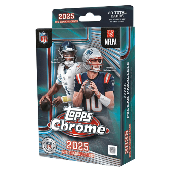 2025 NFL Topps Chrome Football Hanger Box!