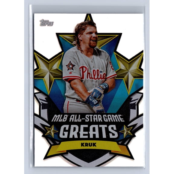 2025 Topps MLB All-Star Game Greats John Kruk Philadelphia Phillies #ASGG-22 Baseball Card