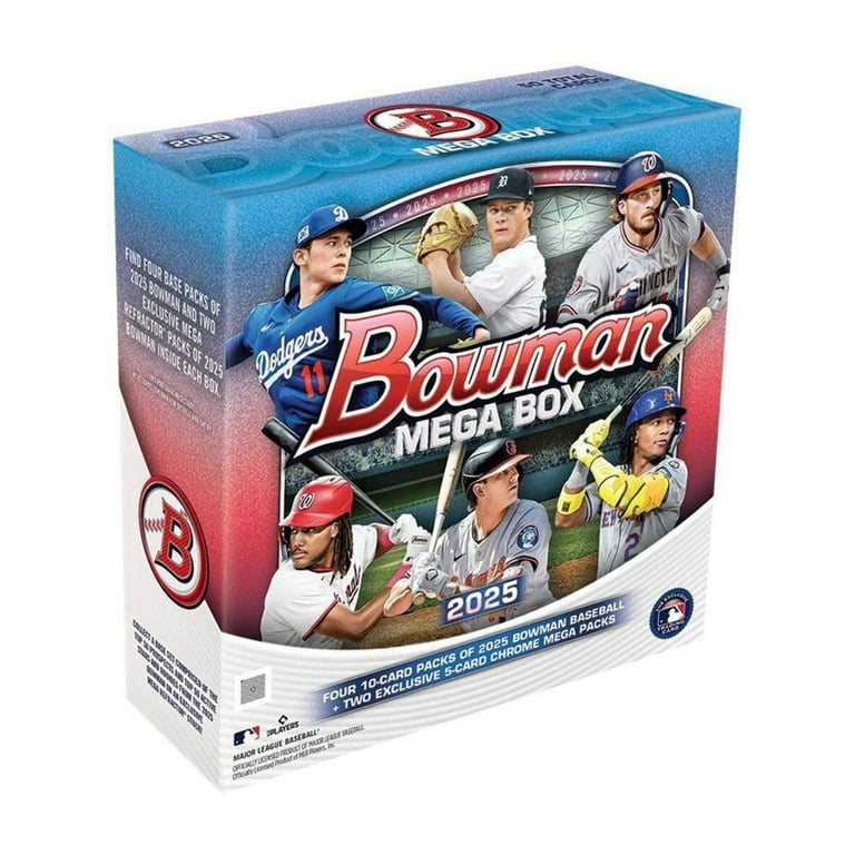 10箱 Topps MLB-SERIES 1 2025 MEGA BOX SE 2025 Topps MLB Baseball Series 1 Mega Box | GameStop