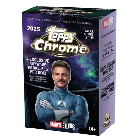 2025 Topps Marvel Studios Chrome Value Blaster Box