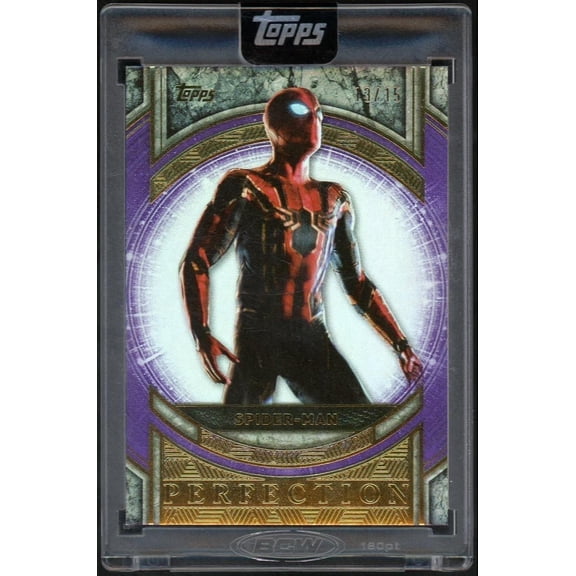 2025 Topps Marvel Studios The Collector Spider-Man Perfection /15