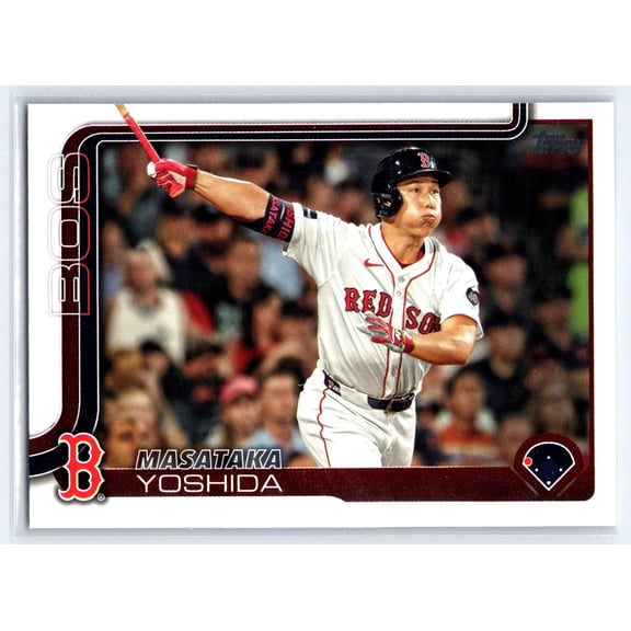 2025 Topps 324 Masataka Yoshida Near Mint Boston Red Sox Baseball Card