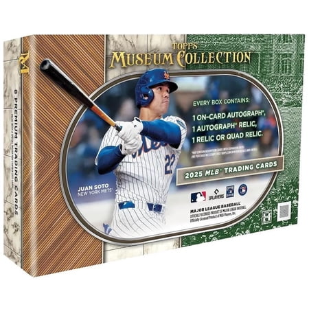 2025 Topps Museum Collection Baseball Hobby Box Cards
