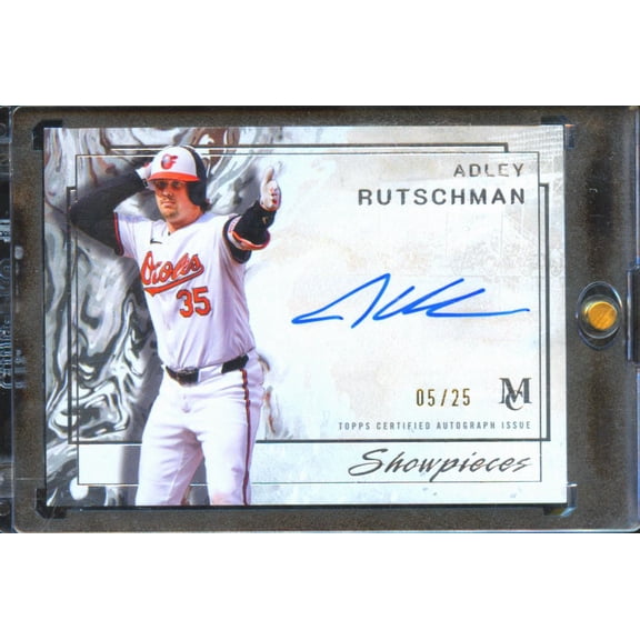 2025 Topps Museum Collection Showpieces Adley Rutschman #SA-AR /25