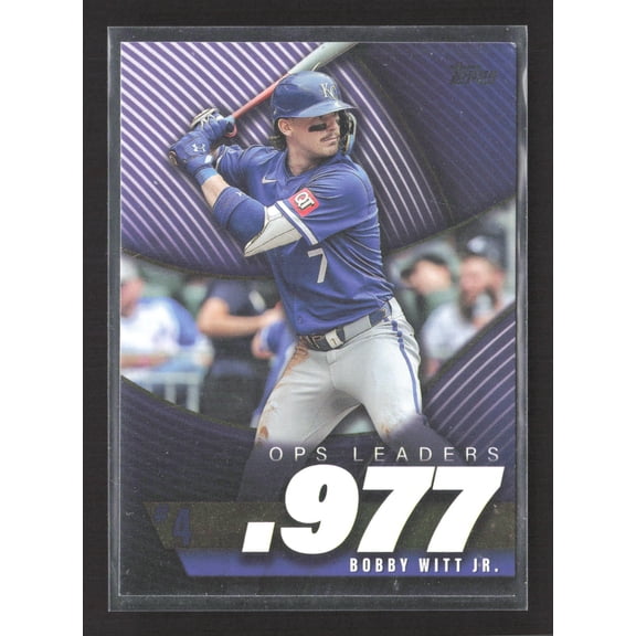 2025 Topps OPS Leaders Bobby Witt Jr. #OPS-4