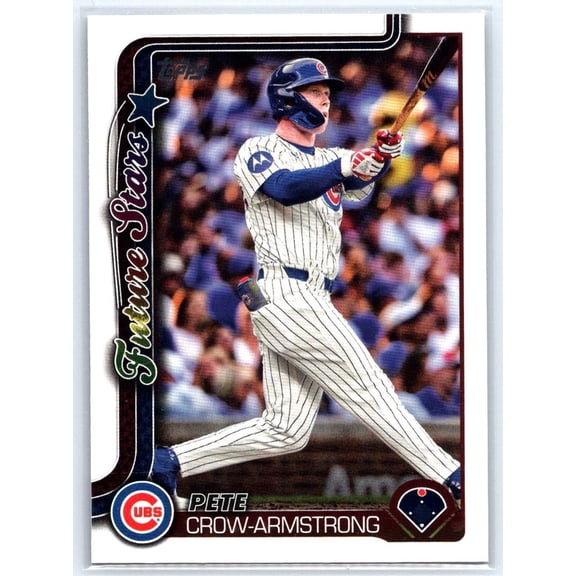 2025 Topps Pete Crow-Armstrong Chicago Cubs #290 Baseball Card