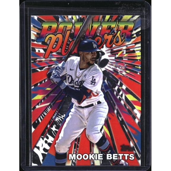 2025 Topps Power Players Mookie Betts #PP-9 Los Angeles Dodgers MLB Baseball Trading Card