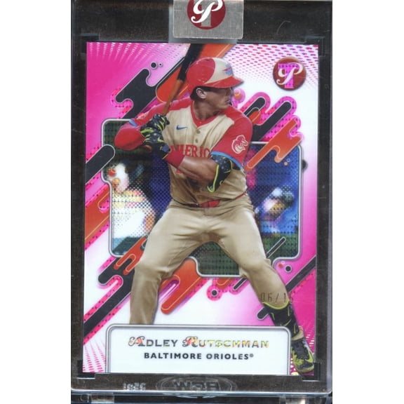 2025 Topps Pristine Pink #291 Adley Rutschman Baltimore Orioles Baseball Card
