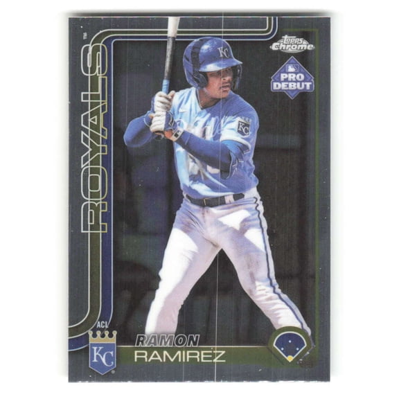2025 Topps Pro Debut Chrome #PDC-73 Ramon Ramirez RC Rookie ACL Royals  MiLB Baseball Base Trading Card