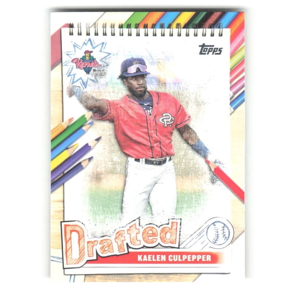 2025 Topps Pro Debut Drafted #DF-3 Kaelen Culpepper RC Rookie Cedar Rapids Kernels MiLB Baseball Trading Card