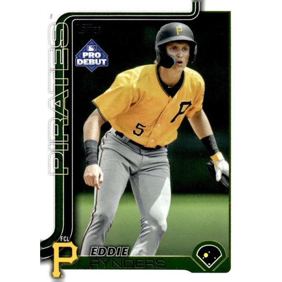 2025 Topps Pro Debut #PD-142 Eddie Rynders RC Rookie FCL Pirates MiLB Baseball Base Trading Card
