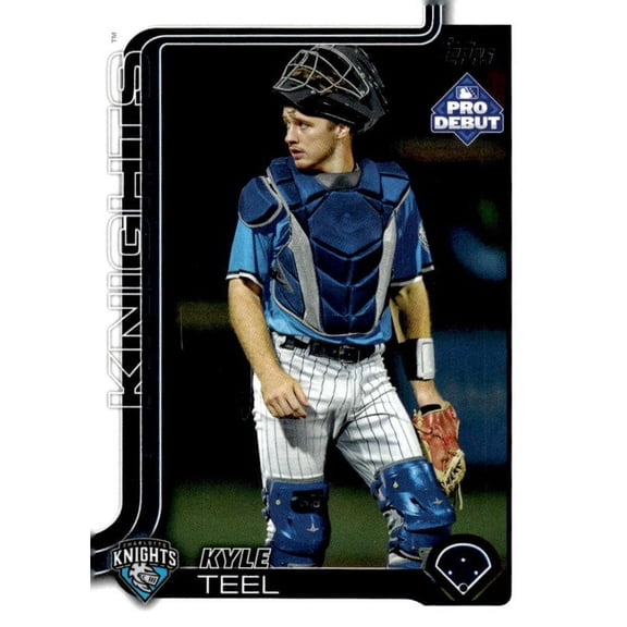 2025 Topps Pro Debut #PD-185 Kyle Teel RC Rookie Charlotte Knights MiLB Baseball Base Trading Card