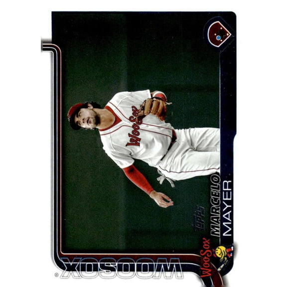 2025 Topps Pro Debut #PD-200 Marcelo Mayer RC Rookie Worcester Red Sox MiLB Baseball Base Trading Card