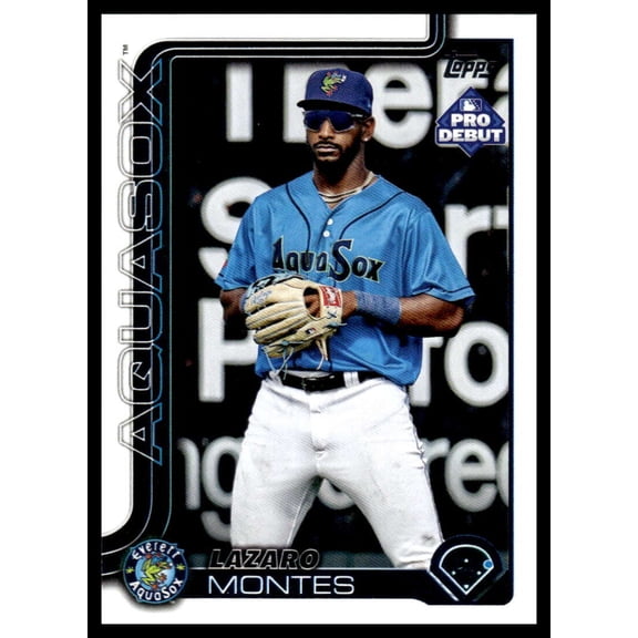 2025 Topps Pro Debut #PD-62 Lazaro Montes RC Rookie Everett AquaSox MiLB Baseball Base Trading Card