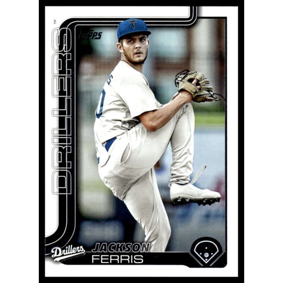 2025 Topps Pro Debut #PD-65 Jackson Ferris RC Rookie Tulsa Drillers MiLB Baseball Base Trading Card