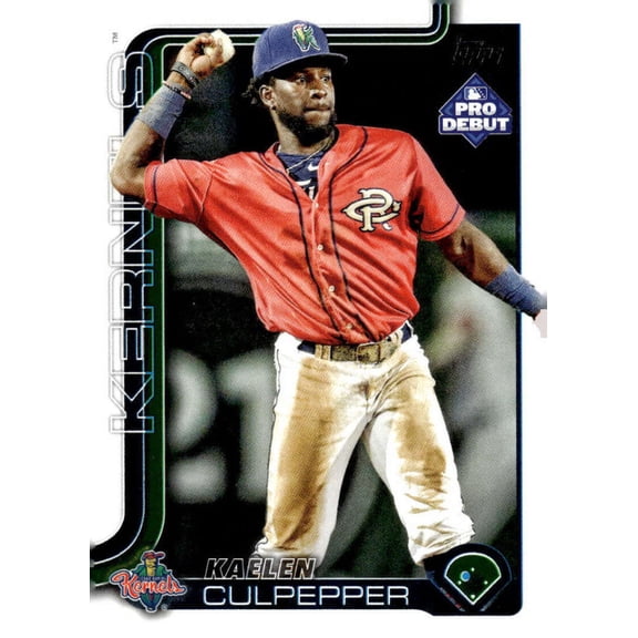 2025 Topps Pro Debut #PD-79 Kaelen Culpepper RC Rookie Cedar Rapids Kernels MiLB Baseball Base Trading Card