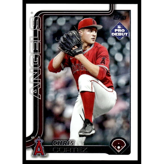 2025 Topps Pro Debut #PD-9 Chris Cortez RC Rookie ACL Angels MiLB Baseball Base Trading Card