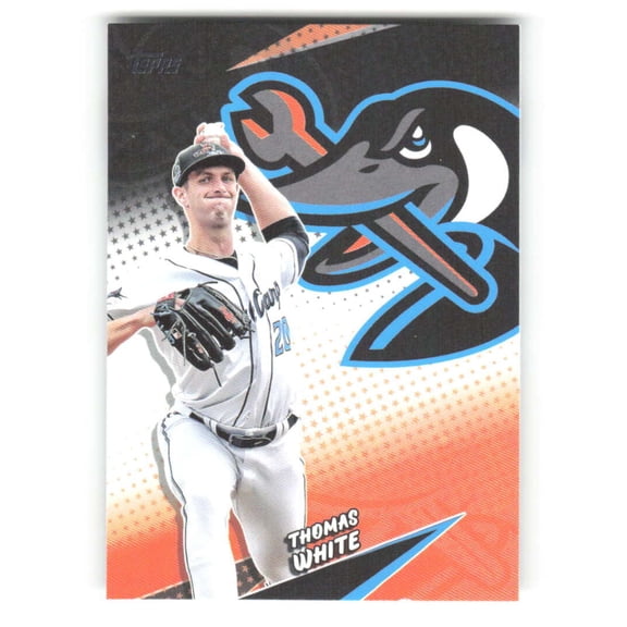2025 Topps Pro Debut Stars of MiLB #STAR-4 Thomas White RC Rookie Beloit Sky Carp  MiLB Baseball Trading Card