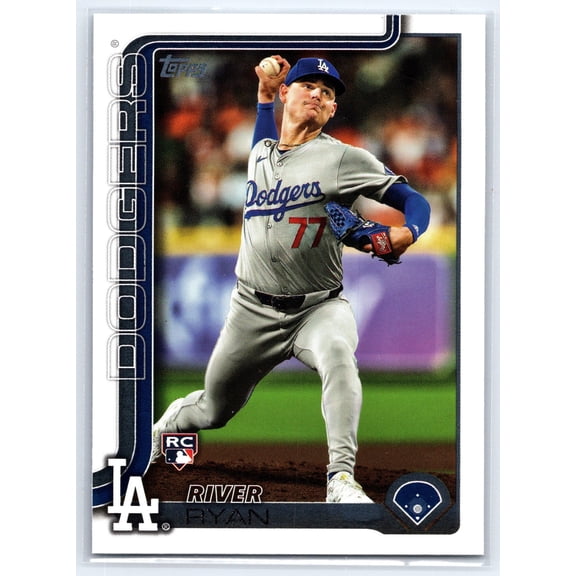 2025 Topps River Ryan #273 RC Los Angeles Dodgers Baseball Card Near Mint