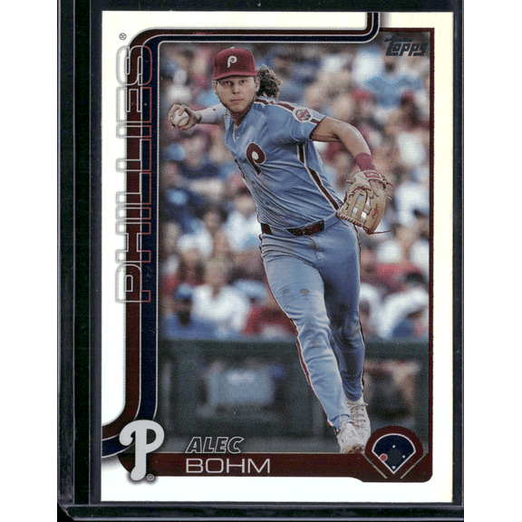 2025 Topps Series 1 ALEC BOHM #7 Rainbow Foil