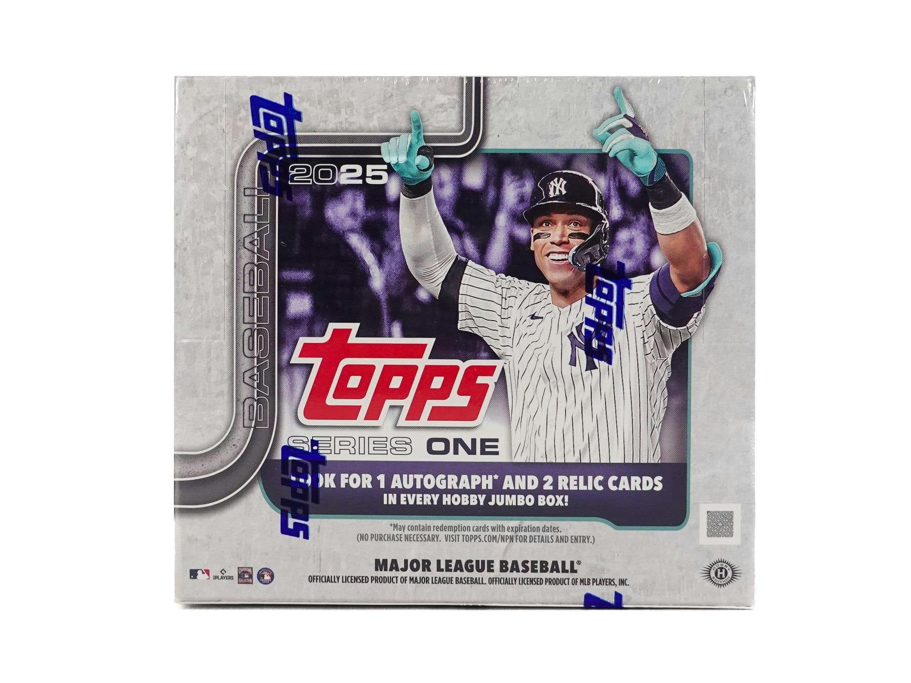 Topps 2025 Series 1 Baseball Hobby Jumbo Box, 350-Card Set