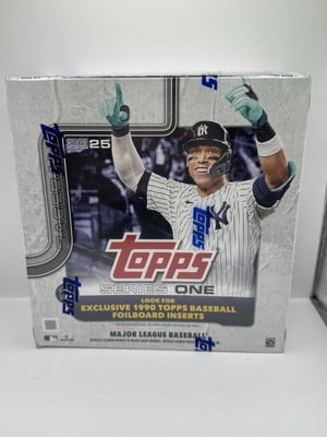 2025 Topps Series 1 Baseball Mega Box - Factory Sealed - Walmart.com