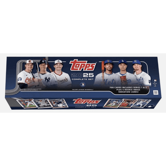 2025 Topps Series 1 and 2 MLB Baseball Factory Sealed Complete Set 700 Cards PLUS BONUS