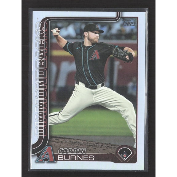2025 Topps Series Two Corbin Burnes Arizona Diamondbacks #394 Baseball Card