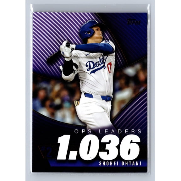 2025 Topps Shohei Ohtani Los Angeles Dodgers OPS Best #OPS-2 Baseball Card