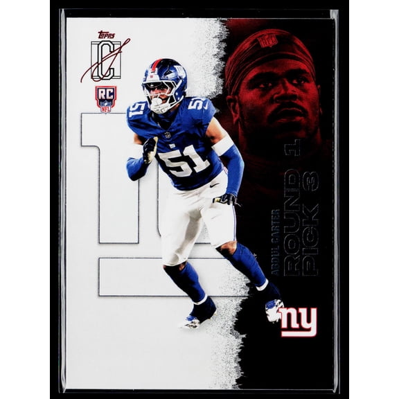 2025 Topps Signature Class Abdul Carter #118 RC